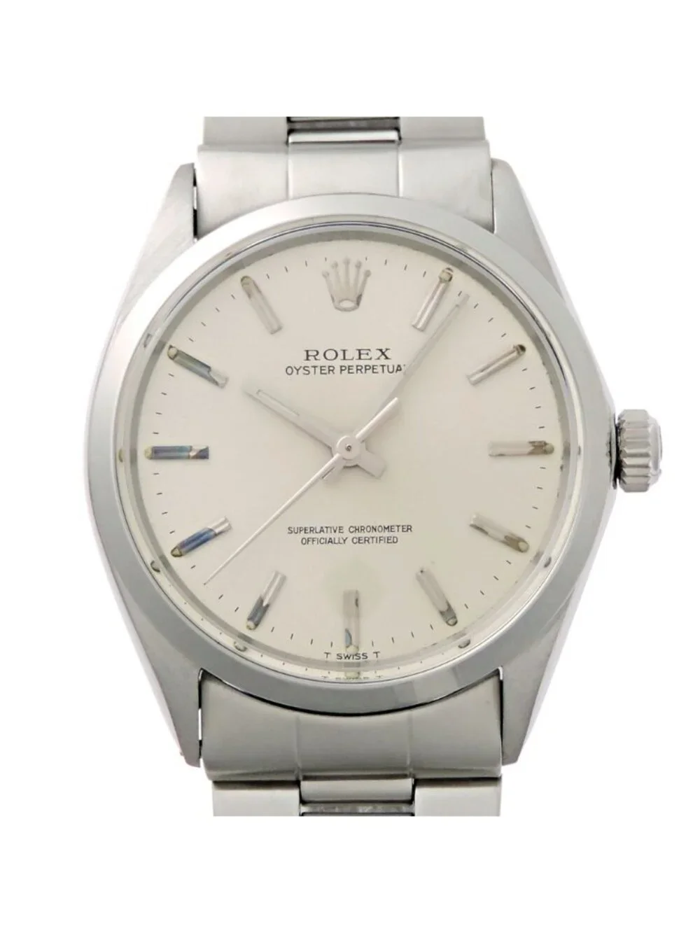 Rolex Watch Silver